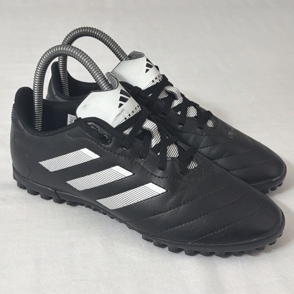 Adidas Black White Turf Shoes-Child Goletto VIII Turf Soccer Shoe size 5 Fit A+ - Picture 12 of 16
